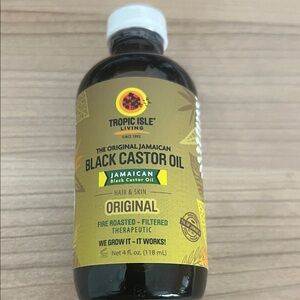 Tropic Isle Living Black Castor Oil - Original (Yellow Label)